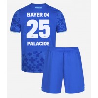 Dječji Nogometni Dres Bayer Leverkusen Exequiel Palacios #25 Rezervni 2025-26 Kratak Rukav (+ Kratke hlače)